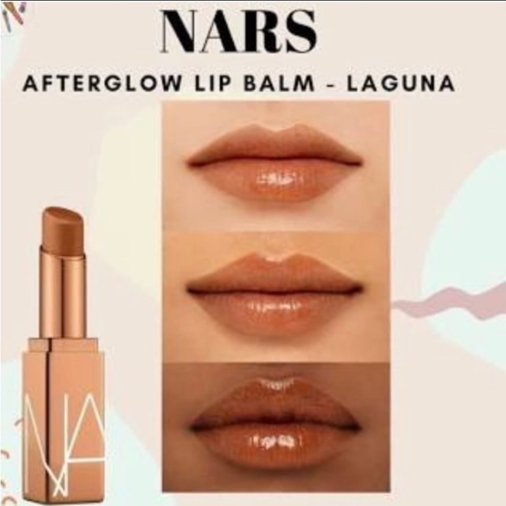 NARS Afterglow Lip Balm Lipstick in Laguna BNIB - Picture 6 of 14